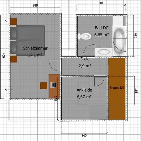 Berg Messe Dg 1zi, K,d,b Parkplatz, W-lan, Homeoffice *