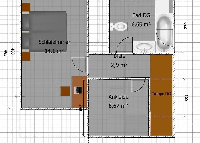 Berg Messe Dg 1zi, K,d,b Parkplatz, W-lan, Homeoffice *